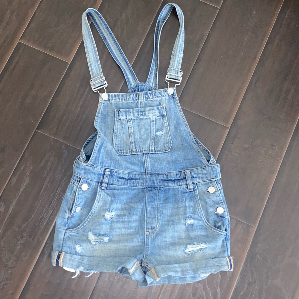 Blank nyc denim shortalls